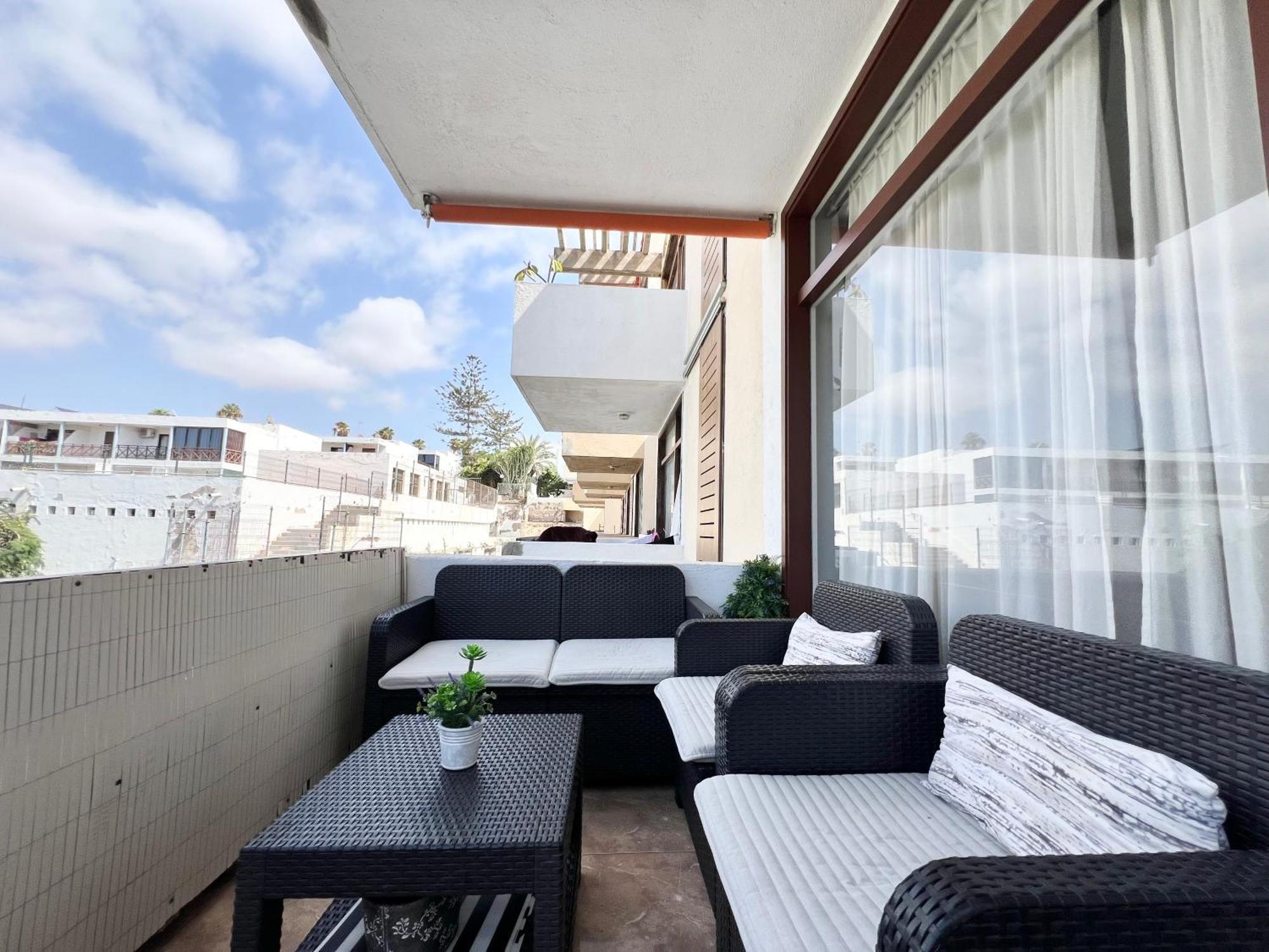 Precioso apartamento con piscina a 1’ de la playa Arona  Exterior foto